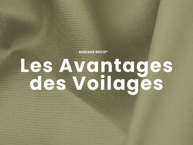Quels sont les avantages des Voilages ? Rideaux Deco