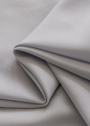 a close up shot of a plain white fabric