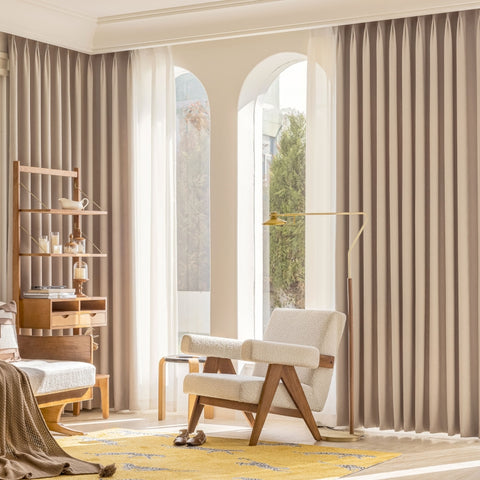 121 Basketry Curtain, Blackout Curtain, Chenille Velvet Jacquard Fabric, 12 Colors €75.50