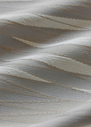 a close up view of a white fabric