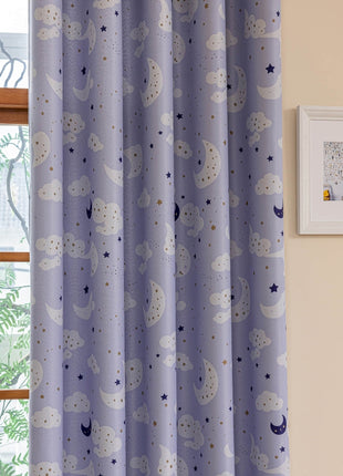 a room with a window and a curtain