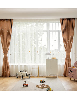 a child's room with toys on the floor