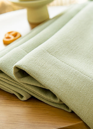 a close up of a cloth on a table