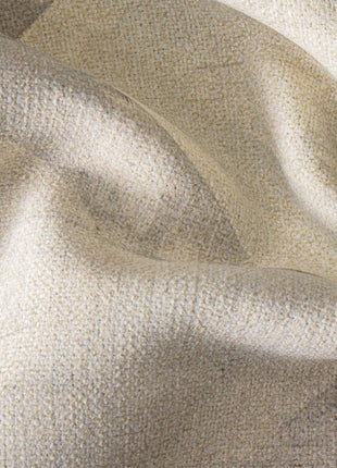 a close up view of a white fabric