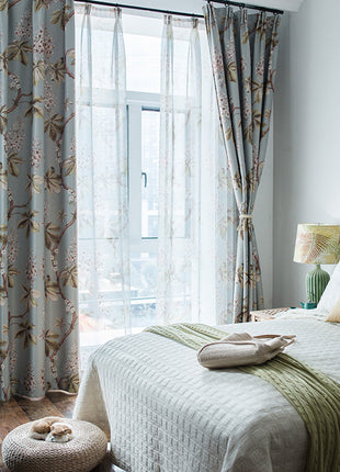 Rideau Chambre Vintage Nature