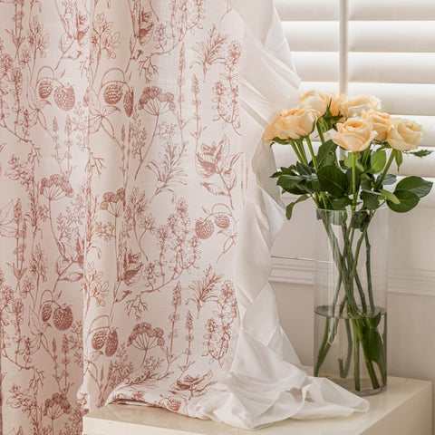 195 PIGNA Sheer, Textured linen fabric, 4 colors available €72.50