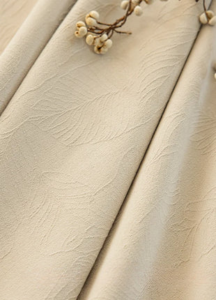 Rideau Beige Chambre Moderne