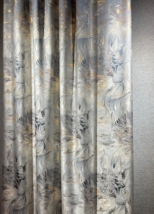 Rideau Moderne Style Peinture