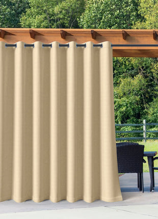 Rideau Extérieur Imperméable Gris