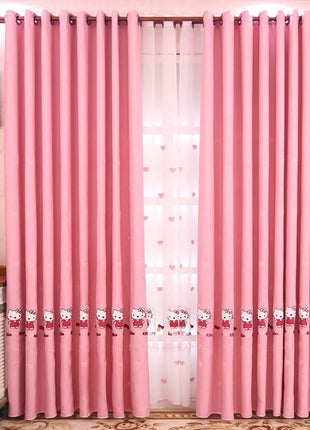 Rideau Chambre Bébé Rose