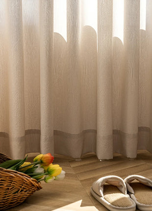 Voilage Blanc Tamisant