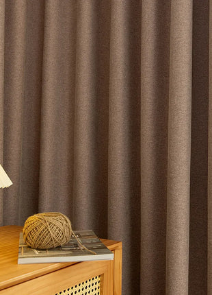 Rideau Marron Lin