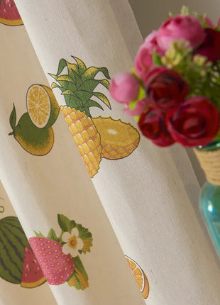 Rideau enfant Motifs Fruits