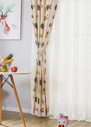 Rideau enfant Motifs Fruits
