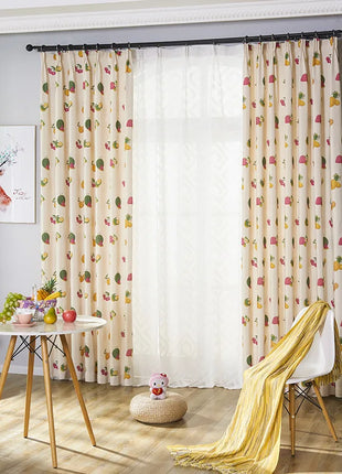 Rideau enfant Motifs Fruits
