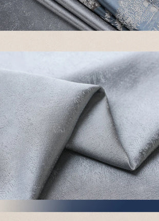 Rideau Argenté Salon Moderne