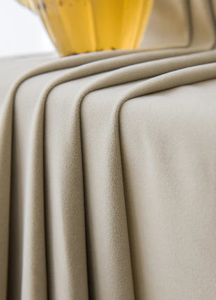 Rideau Elegant Velours Beige