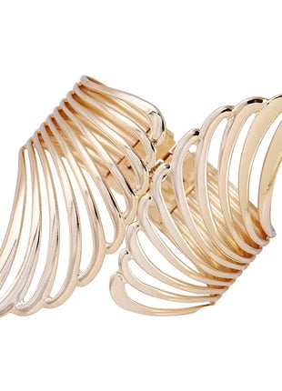 Metallic Curtain Tieback Shiny Wings 1 Piece