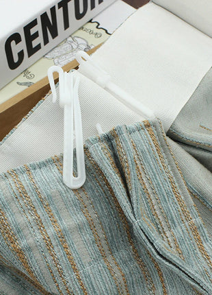 Plastic Curtain Hooks Pack of 10