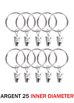 Curtain Clip Rings (10pcs)