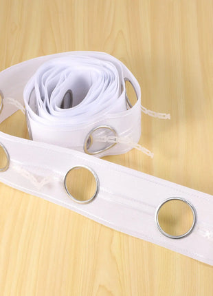 Eyelet curtain strip 5M