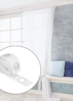 Eyelet curtain strip 5M