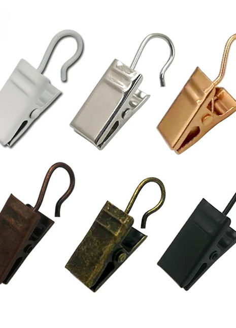 Curtain Hook Clips – Set of 10pcs