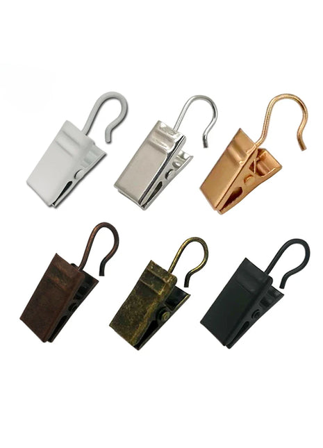 Curtain Hook Clips – Set of 10pcs