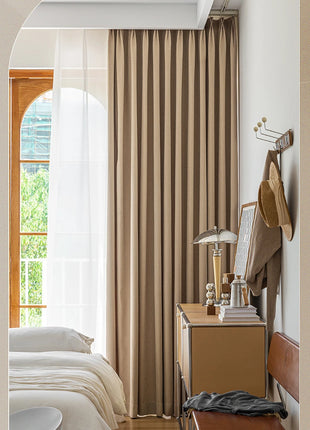Rideau Beige Style Lin Chambre
