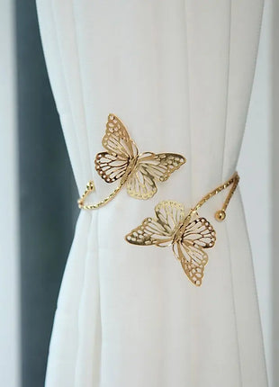 Metal Butterfly Curtain Tieback – 1 Piece