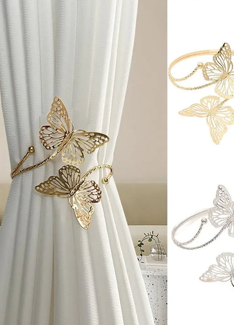 Metal Butterfly Curtain Tieback – 1 Piece