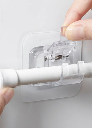 Self-Adhesive Curtain Rod Brackets (2-4pcs)