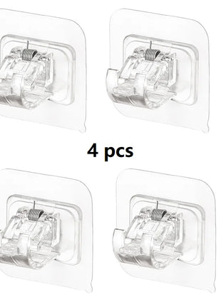 Self-Adhesive Curtain Rod Brackets (2-4pcs)