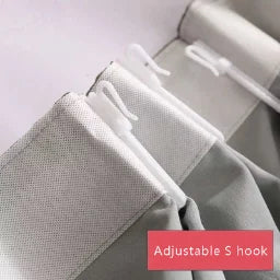 Plastic Curtain Hooks Pack of 10