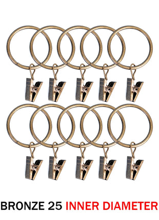 Curtain Clip Rings (10pcs)