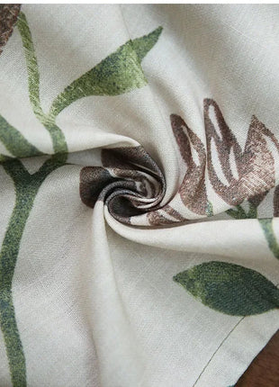 Floral Elegance Tropical Curtains