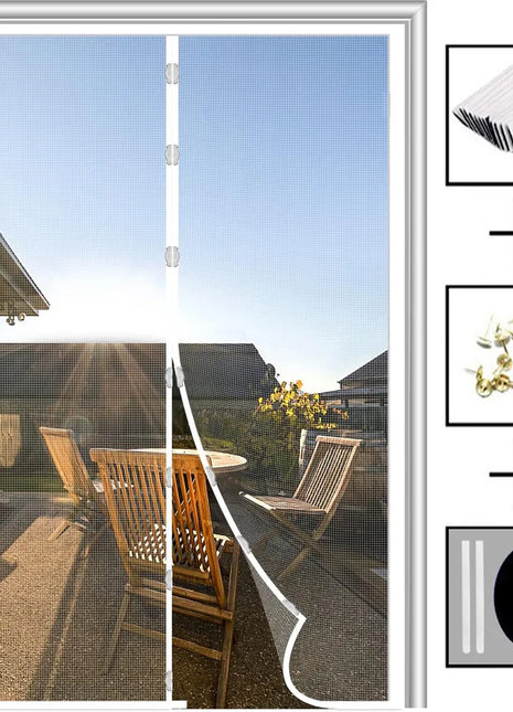 Magnetic Door Mosquito Net