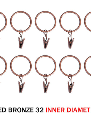 Curtain Clip Rings (10pcs)