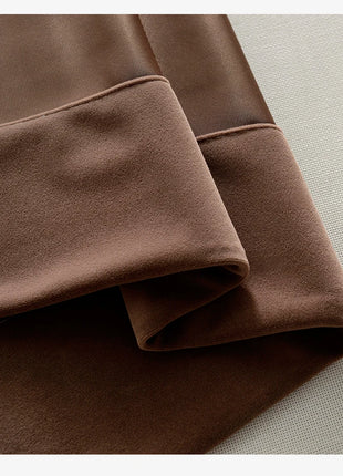 Rideau Marron Velours