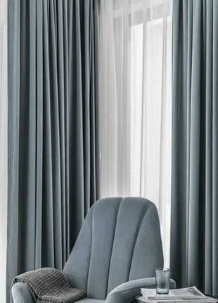 Rideau Gris Anthracite Elegant