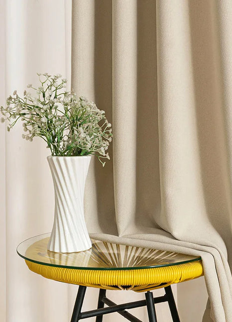 Rideau Beige Tendance Salon