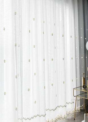 Voilage Blanc Moderne Salon