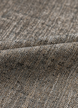a close up view of a brown fabric