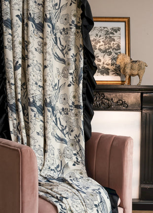 a chair with a blanket on top of it