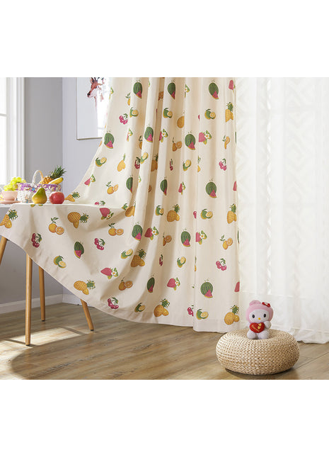 Rideau enfant Motifs Fruits