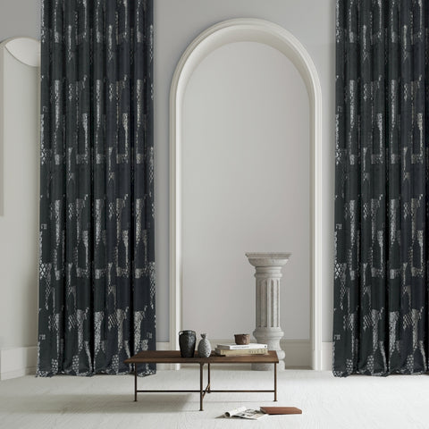 153 Black Luxury Custom Made Curtains, Nocturnal Cathedral €90.00