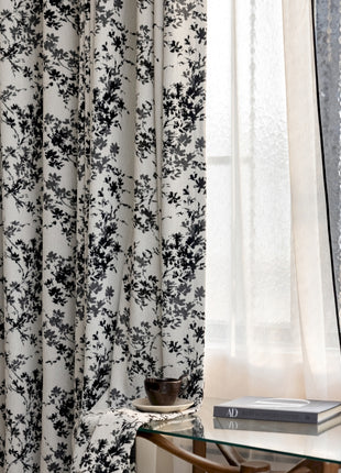 a glass table with a book on top of it