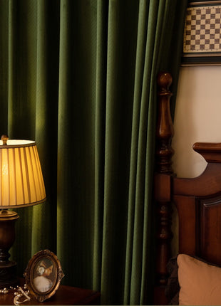 Fir Green Curtain Living Room