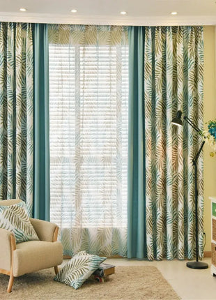 Blue Boy Bedroom Curtain