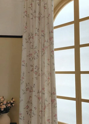 Vintage Grape Pattern Curtain